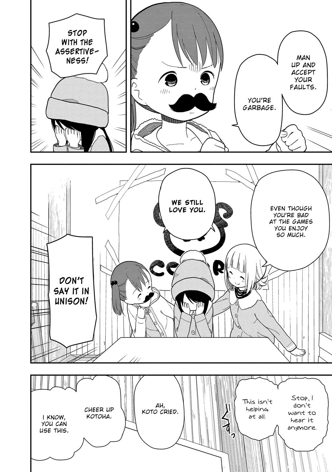 Mitsuboshi Colors Chapter 8 page 14 - Chapter 8: Weakness Discovery Meeting