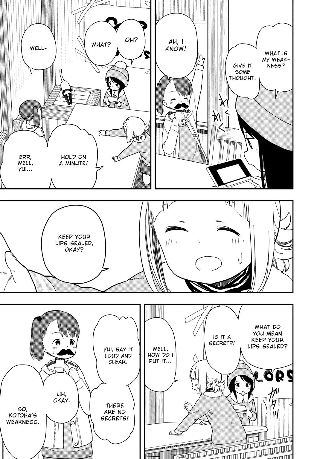 Mitsuboshi Colors Chapter 8 page 9 - Chapter 8: Weakness Discovery Meeting