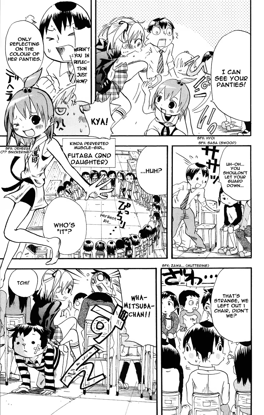 Mitsudomoe Chapter 1 page 14 - Chapter 1: Good Girl, Bad Girl, Frightening Girl...!