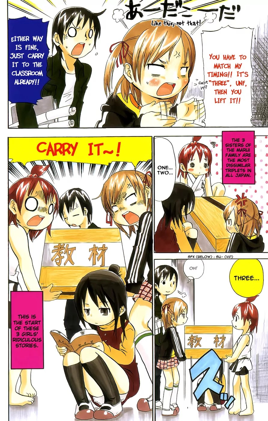 Mitsudomoe Chapter 1 page 9 - Chapter 1: Good Girl, Bad Girl, Frightening Girl...!