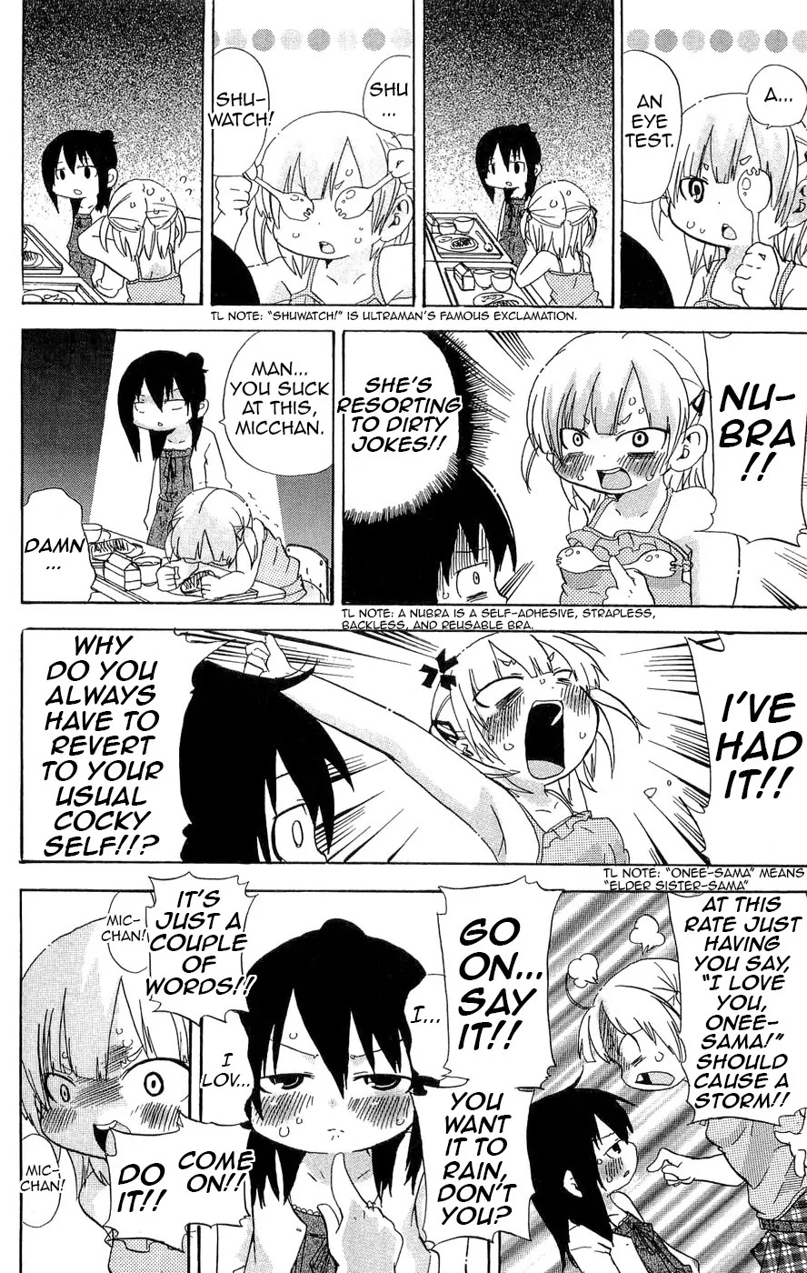 Mitsudomoe Chapter 102 page 6 - Chapter 102: You Have Five Hours to Kneel