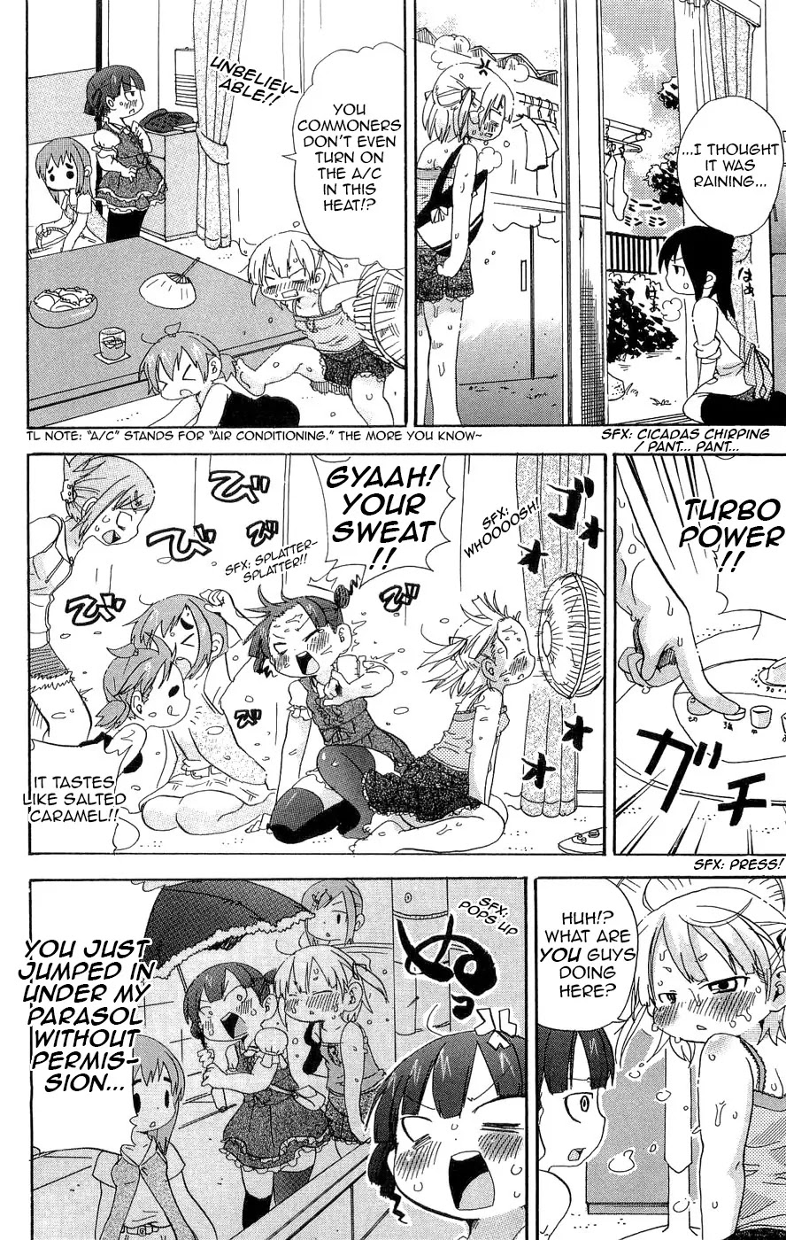 Mitsudomoe Chapter 104 page 2 - Chapter 104: Girls Sprinkler