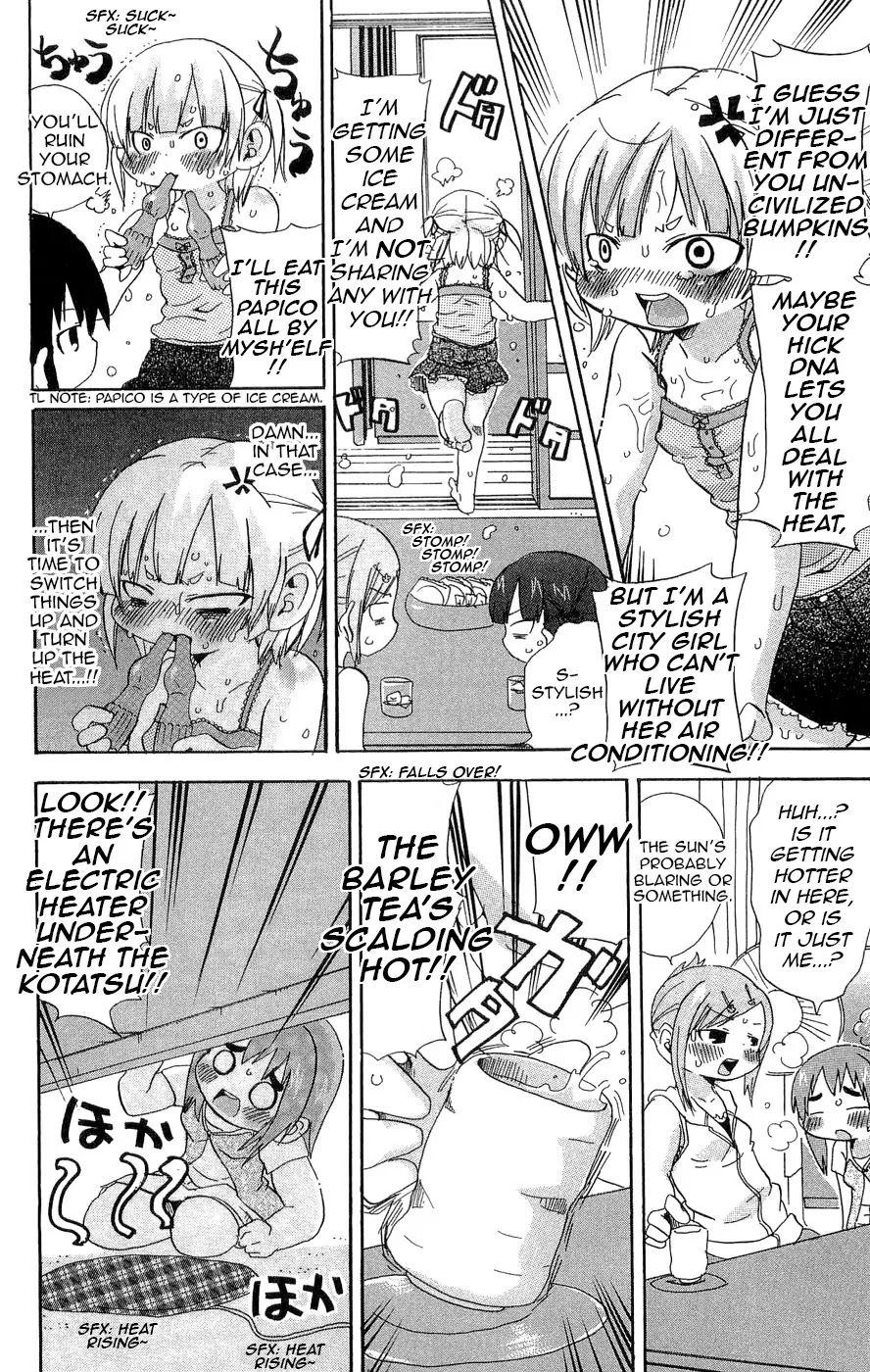 Mitsudomoe Chapter 104 page 4 - Chapter 104: Girls Sprinkler