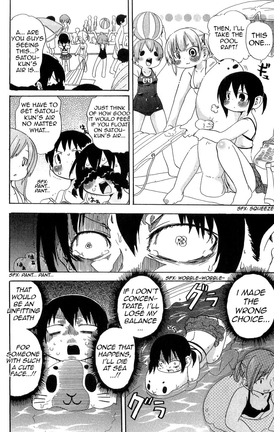 Mitsudomoe Chapter 107 page 4 - Chapter 107: Survival with Weirdness and Swimsuits