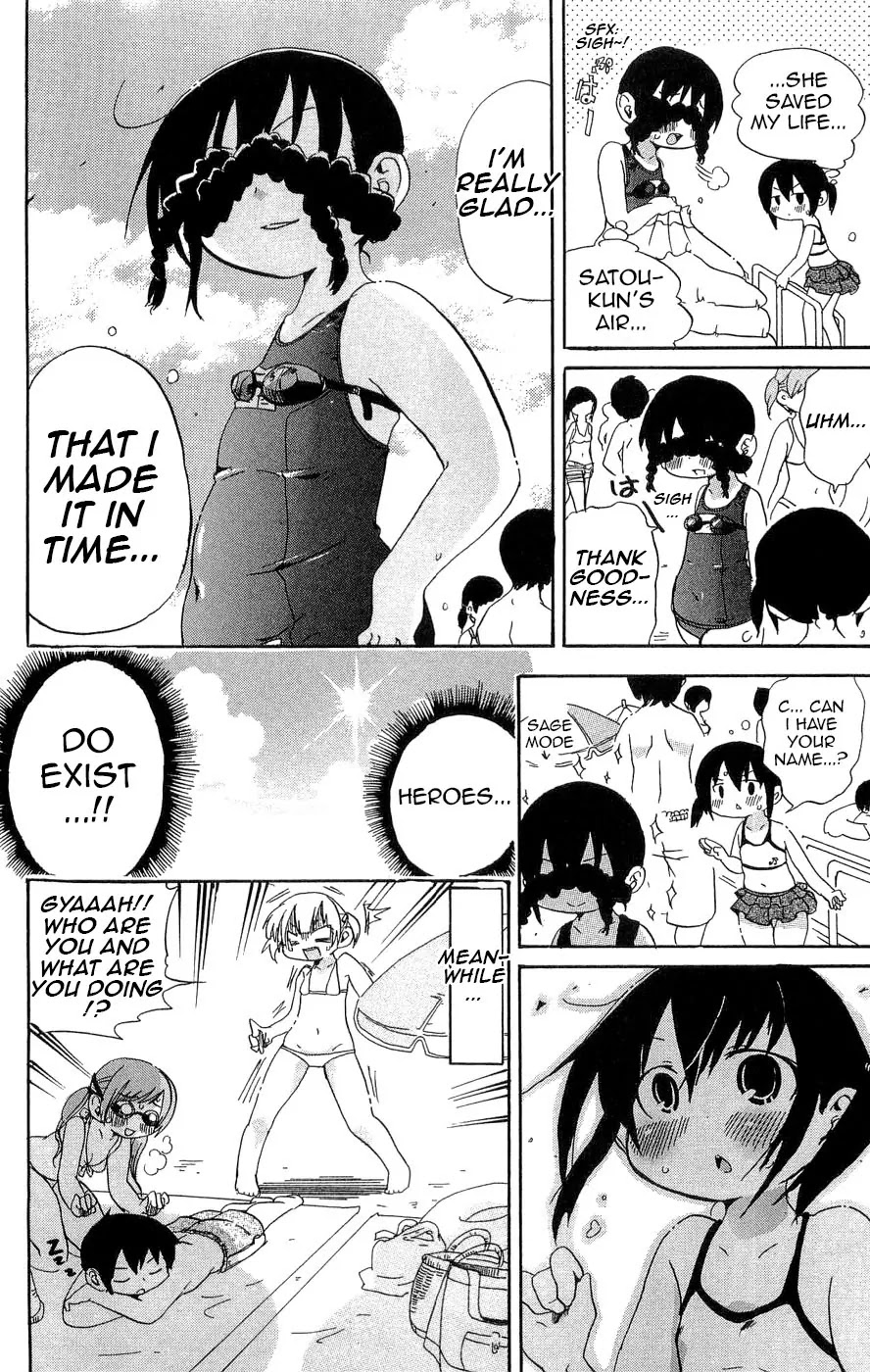 Mitsudomoe Chapter 107 page 8 - Chapter 107: Survival with Weirdness and Swimsuits
