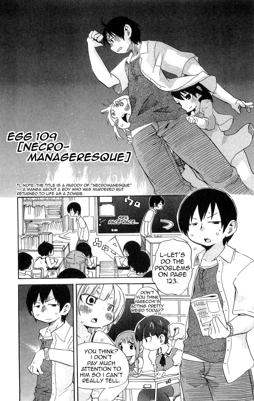 Mitsudomoe Chapter 109 page 1 - Chapter 109: Necromanageresque
