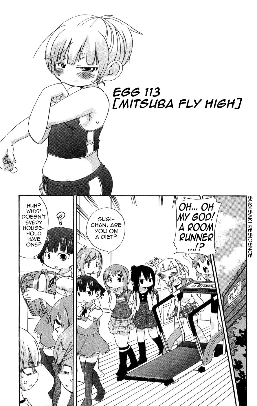 Mitsudomoe Chapter 113 page 1 - Chapter 113: Mitsuba Fly High