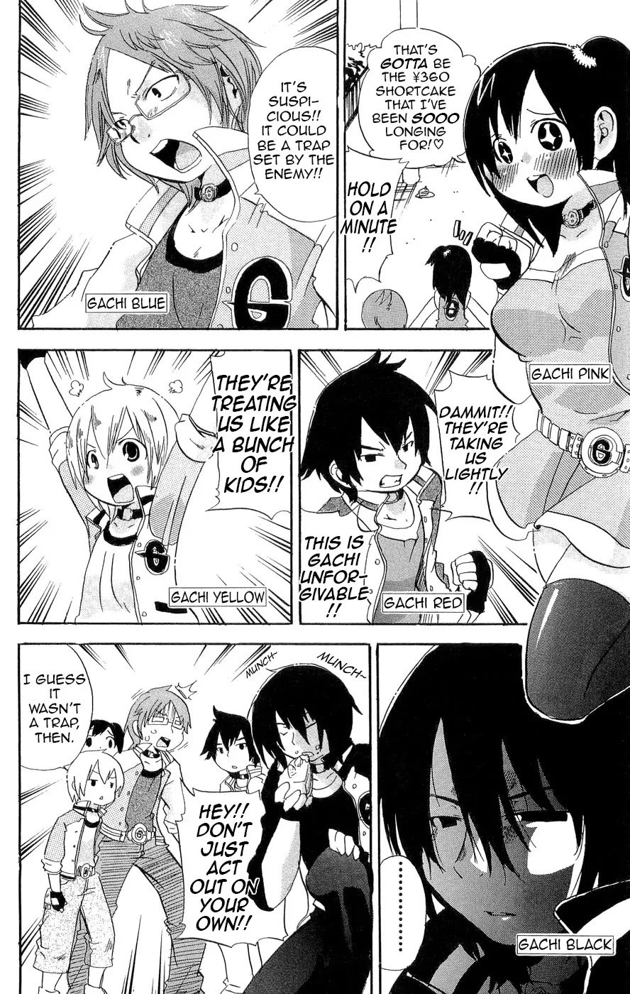 Mitsudomoe Chapter 115.2 page 2 - Chapter 115.2: Gachi Ranger ABC's
