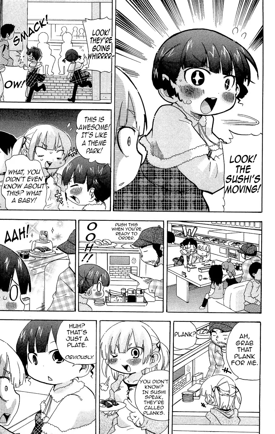 Mitsudomoe Chapter 119 page 7 - Chapter 119: Spin Me Round