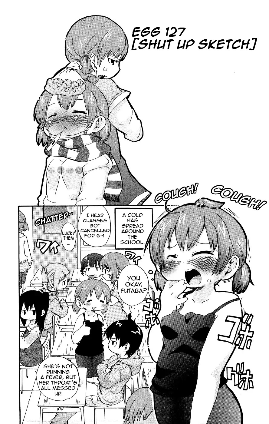 Mitsudomoe Chapter 127 page 1 - Chapter 127: Shut Up Sketch