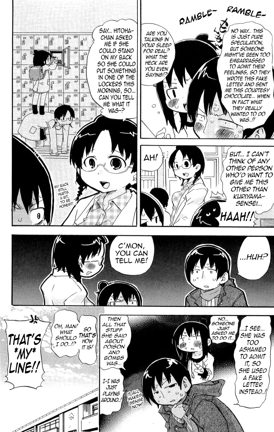 Mitsudomoe Chapter 130 page 8 - Chapter 130: Valentine Mess