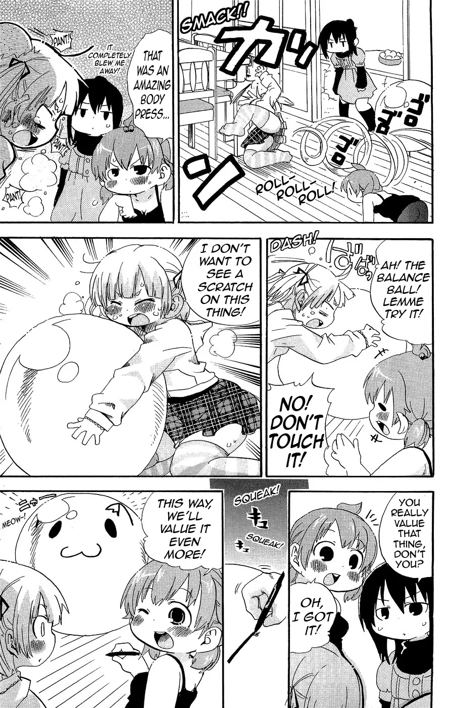 Mitsudomoe Chapter 133 page 7 - Chapter 133: Fat Burning Ball