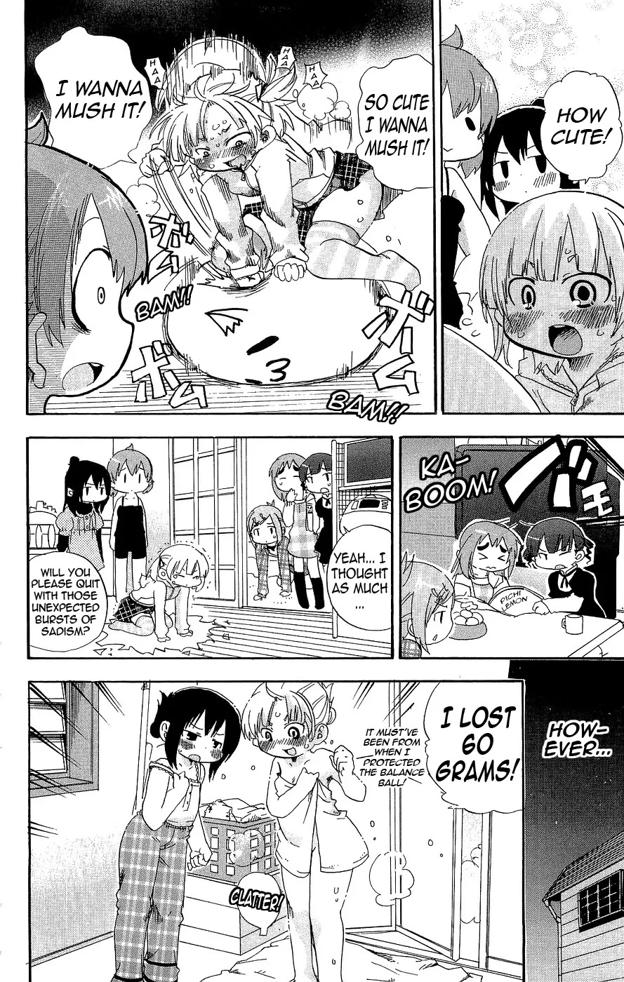 Mitsudomoe Chapter 133 page 8 - Chapter 133: Fat Burning Ball