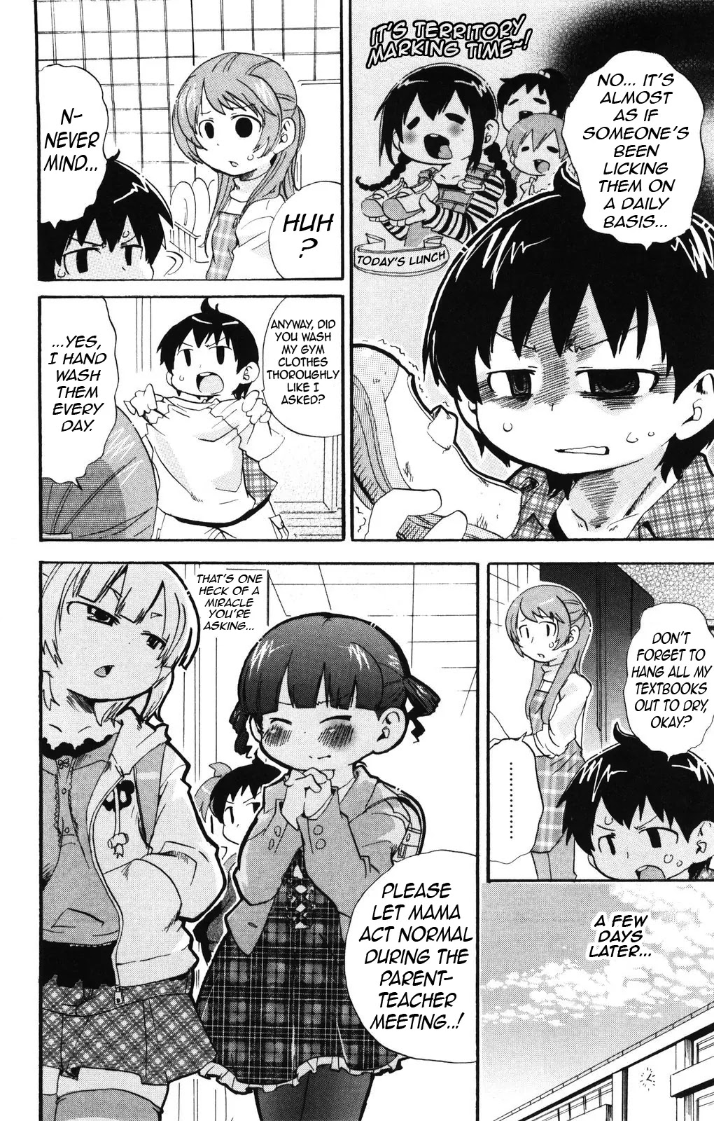 Mitsudomoe Chapter 135 page 8 - Chapter 135: Pink Gene