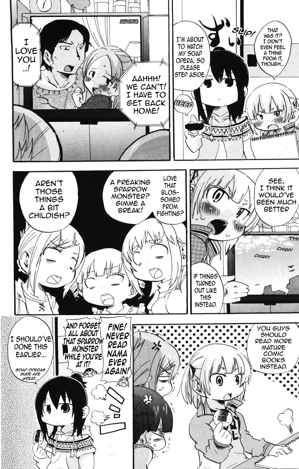 Mitsudomoe Chapter 136 page 8 - Chapter 136: It's Nama-tastic!