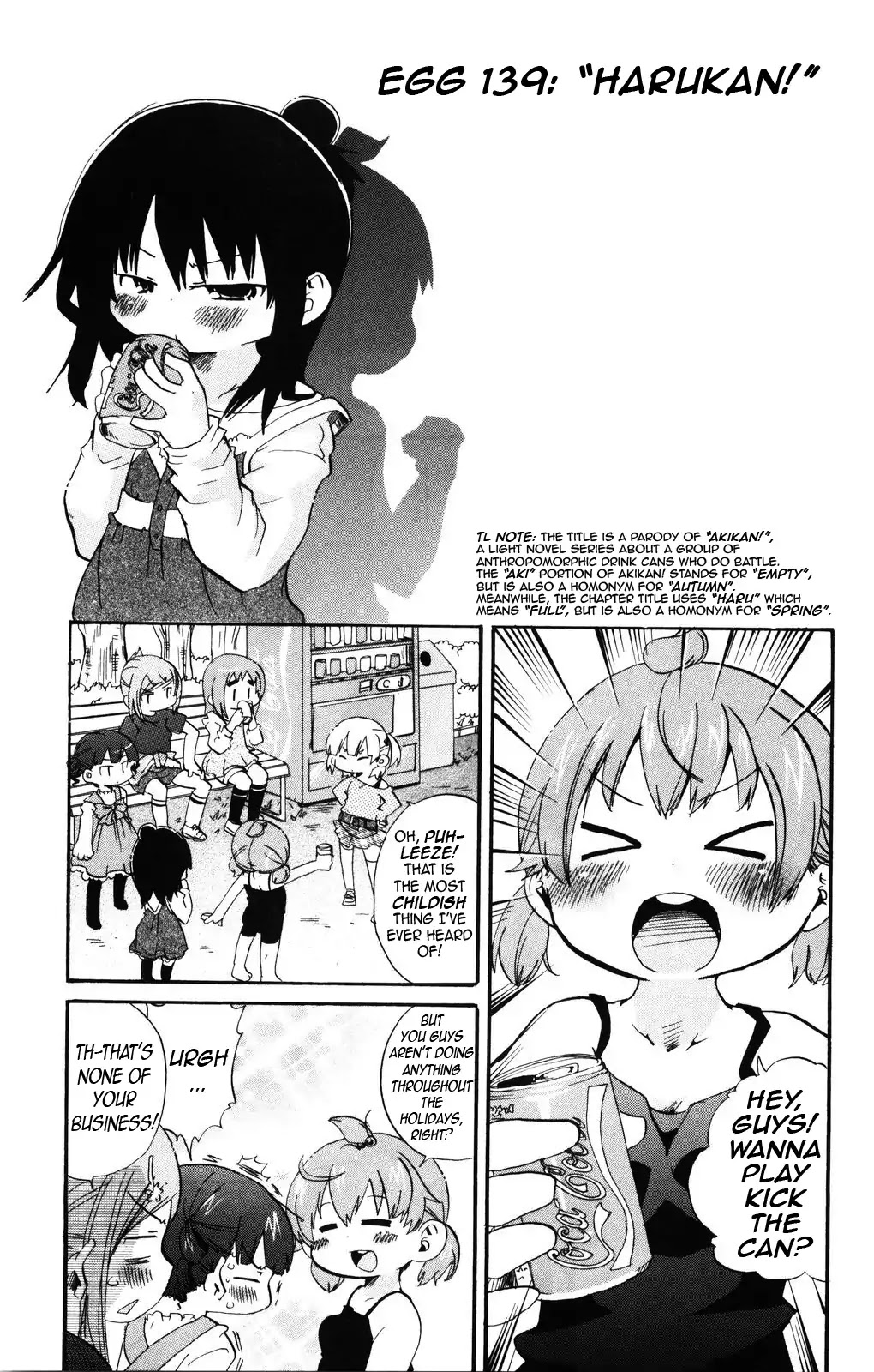 Mitsudomoe Chapter 139 page 1 - Chapter 139: Harukan!