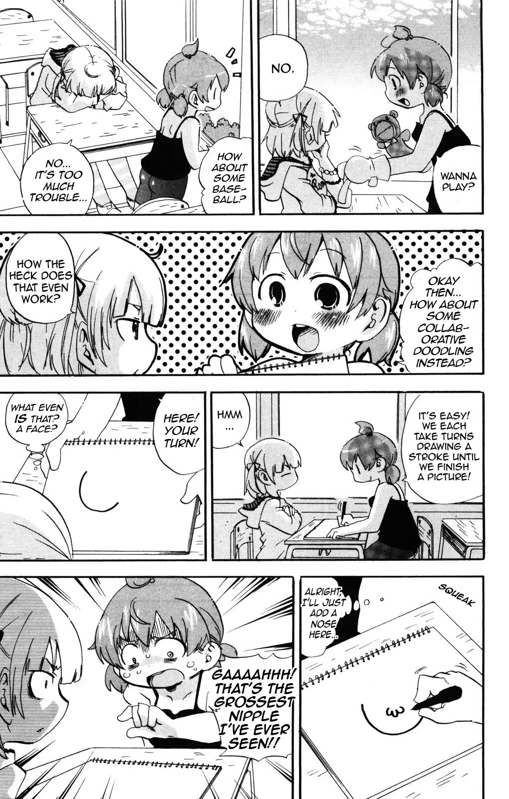 Mitsudomoe Chapter 140 page 3 - Chapter 140