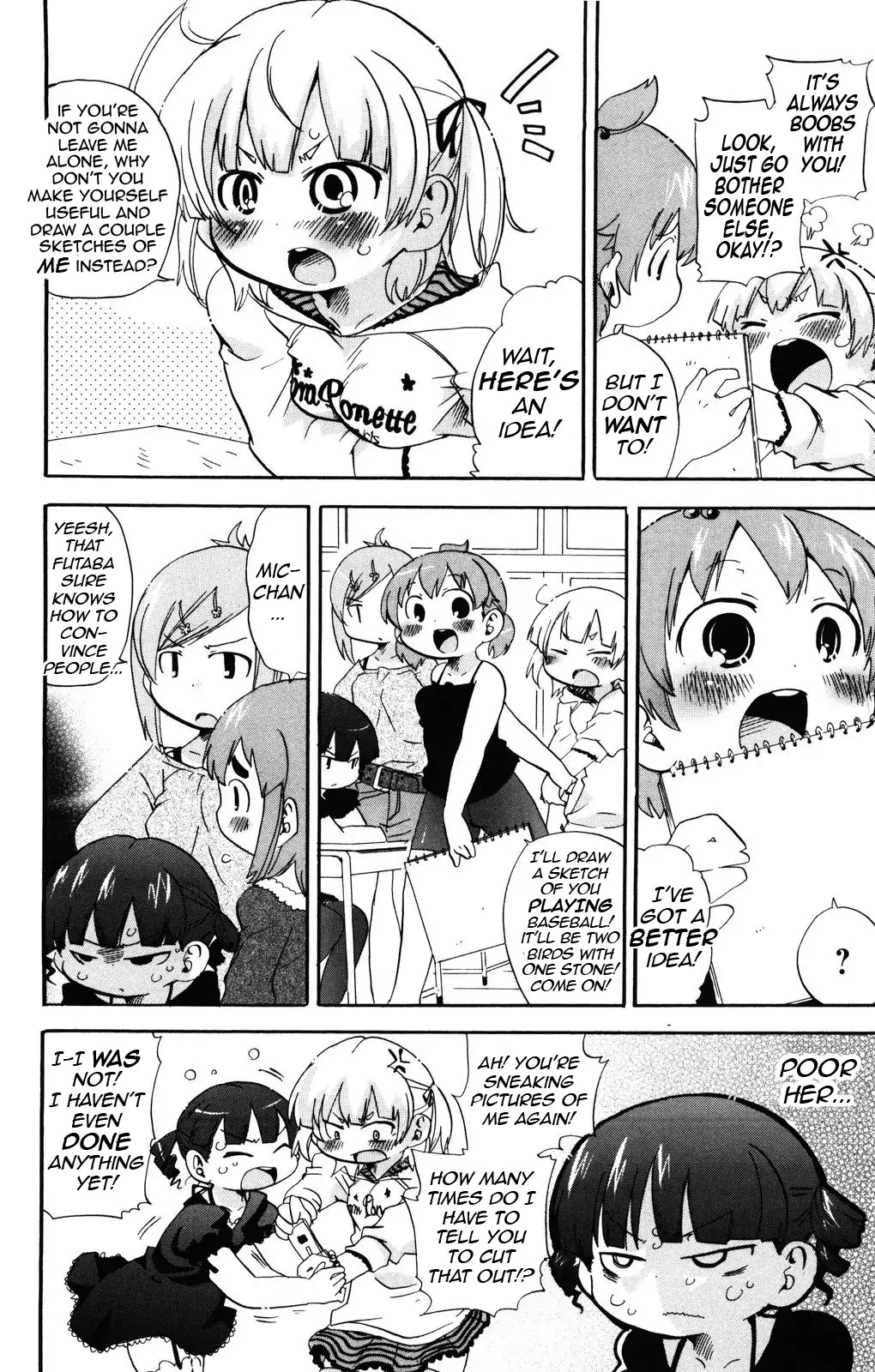 Mitsudomoe Chapter 140 page 4 - Chapter 140
