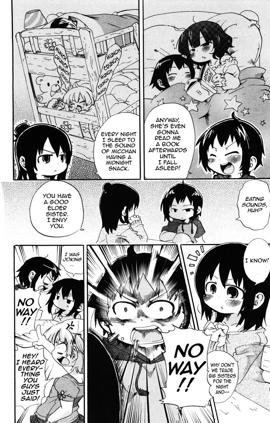 Mitsudomoe Chapter 143 page 2 - Chapter 143: Big Sis and Innocence
