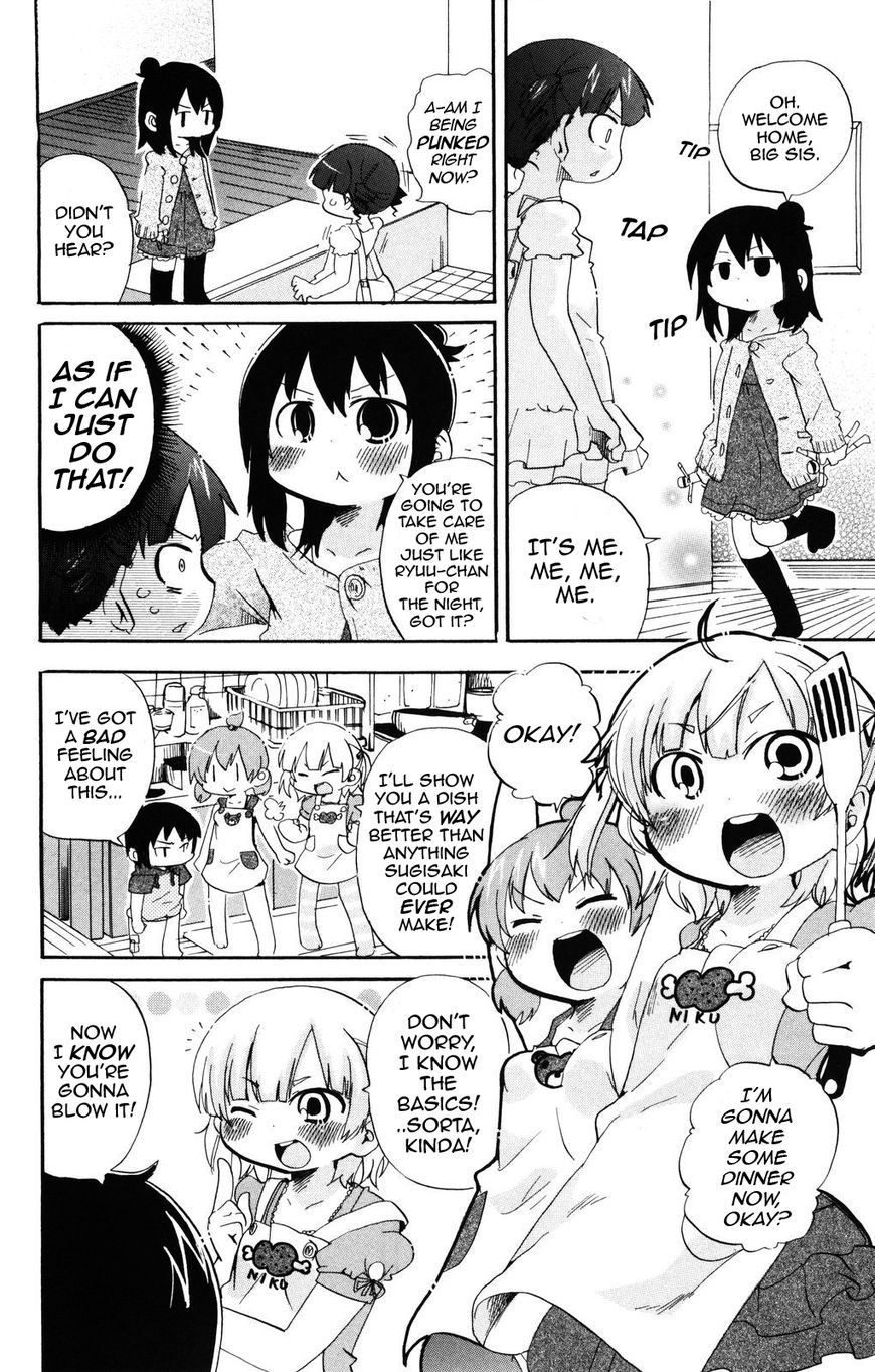 Mitsudomoe Chapter 143 page 4 - Chapter 143: Big Sis and Innocence