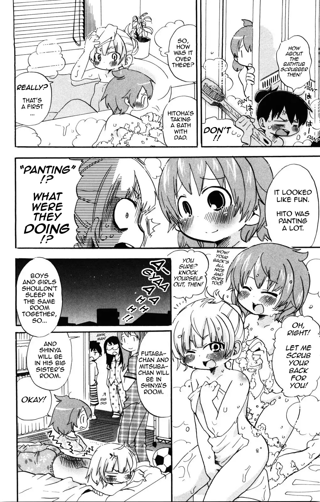 Mitsudomoe Chapter 145 page 6 - Chapter 145: The Satou Family Table