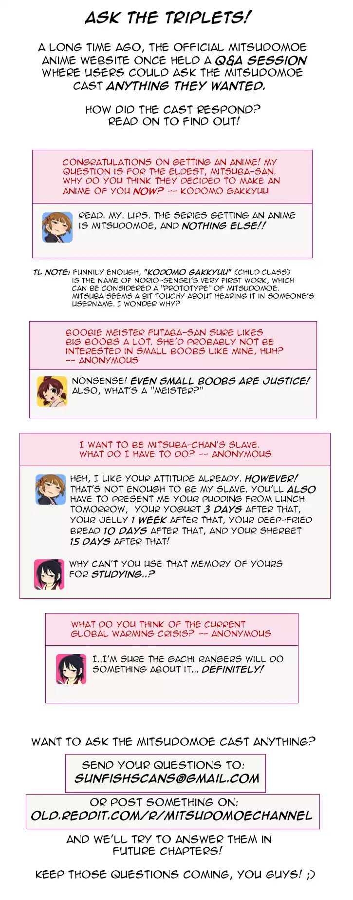 Mitsudomoe Chapter 147 page 9 - Chapter 147: Battle Without Honor, Humanity, And Stuff Like That