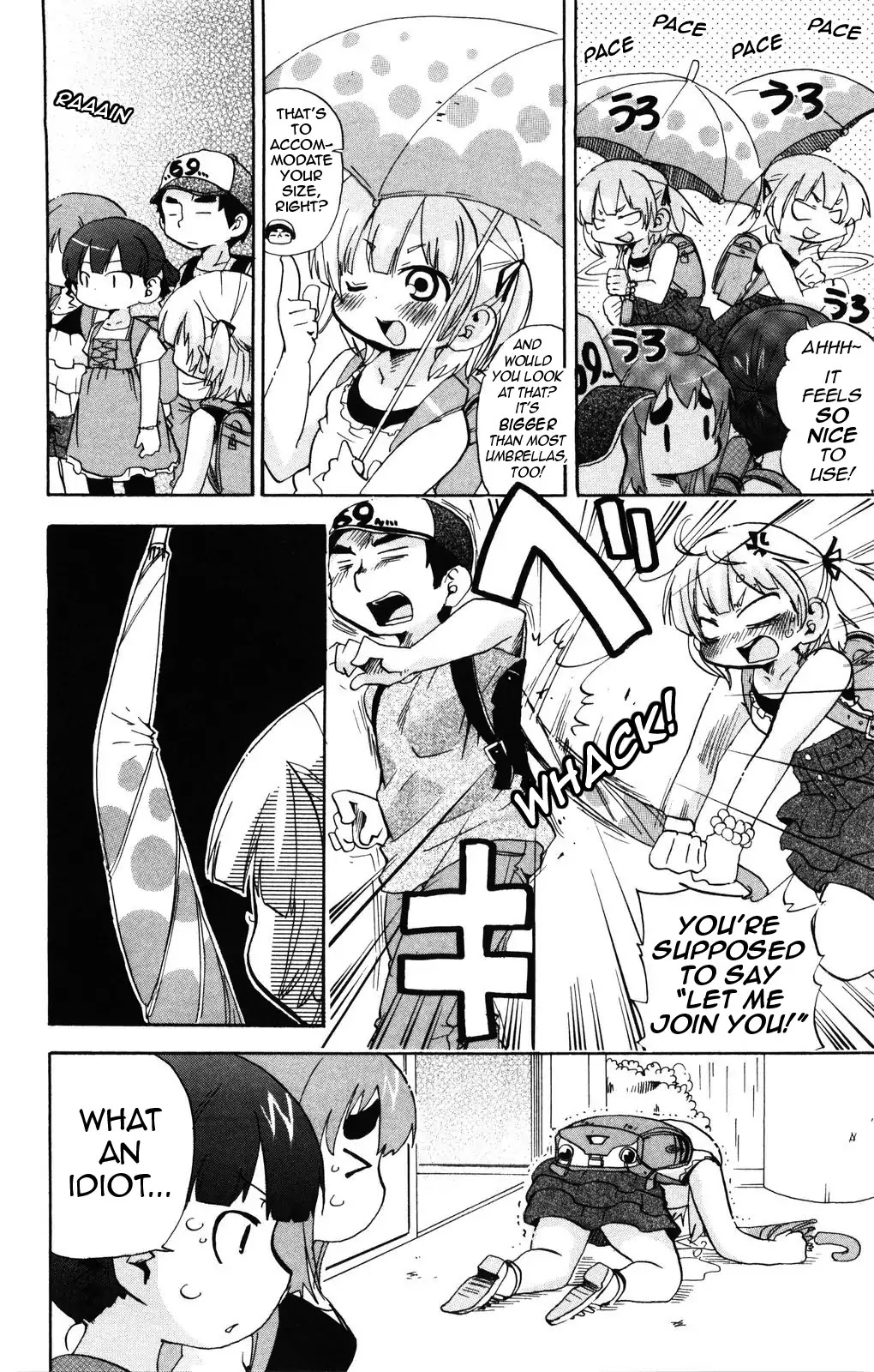 Mitsudomoe Chapter 148 page 2 - Chapter 148: Under my Umbrella