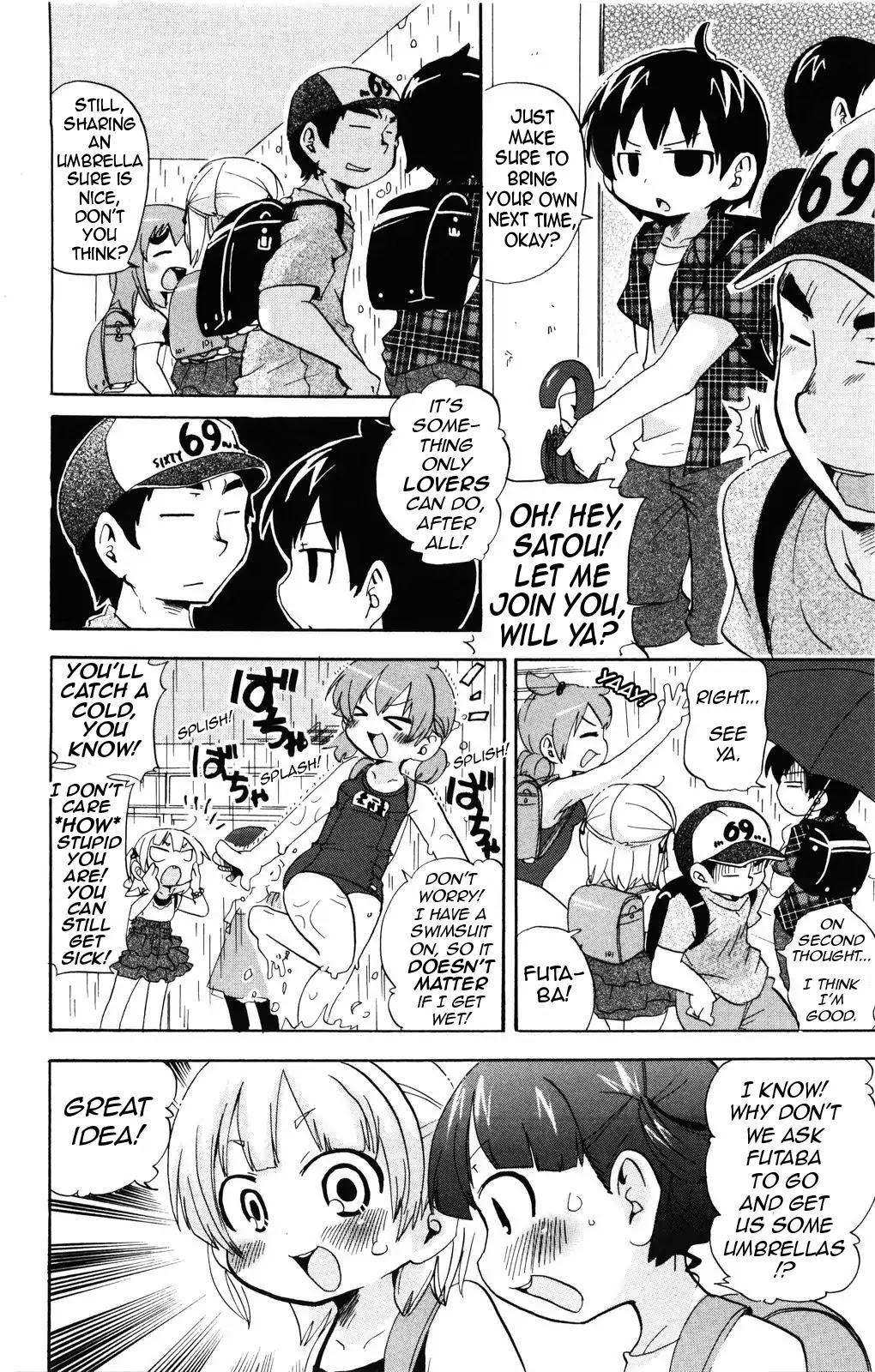 Mitsudomoe Chapter 148 page 4 - Chapter 148: Under my Umbrella