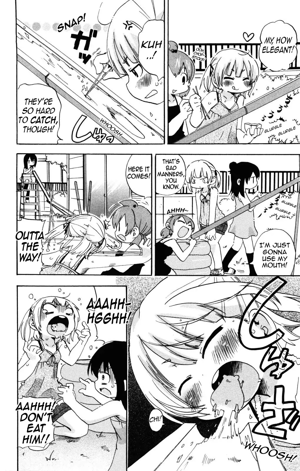 Mitsudomoe Chapter 150 page 2 - Chapter 150: Charge! Dinner Time!