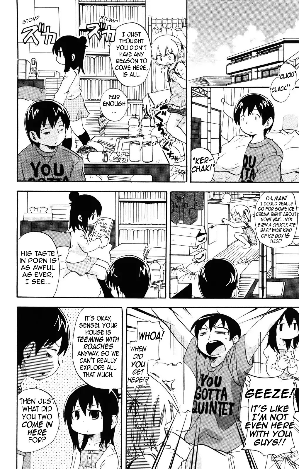 Mitsudomoe Chapter 150 page 4 - Chapter 150: Charge! Dinner Time!
