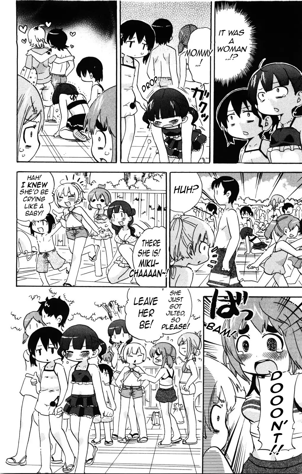 Mitsudomoe Chapter 151 page 10 - Chapter 151: Night in the Water