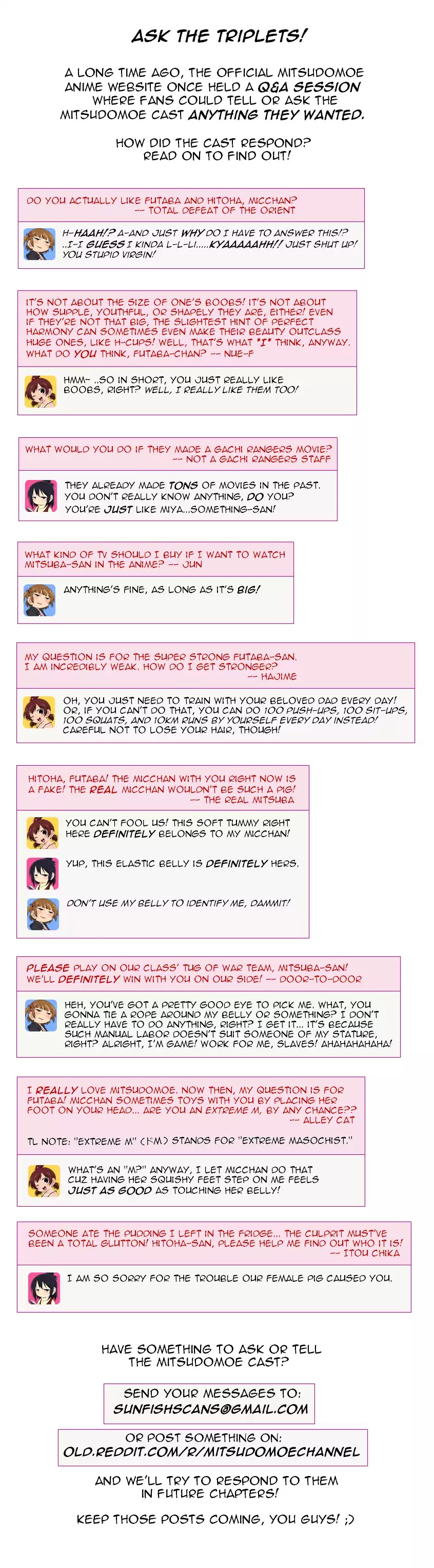 Mitsudomoe Chapter 152 page 10 - Chapter 152: Grandma, Some T-shirts, And Me