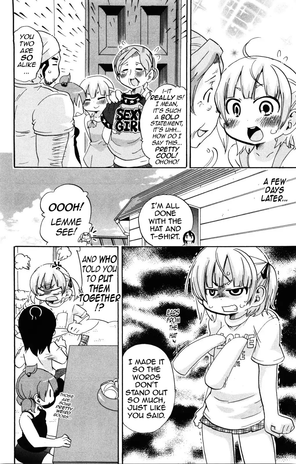 Mitsudomoe Chapter 152 page 8 - Chapter 152: Grandma, Some T-shirts, And Me
