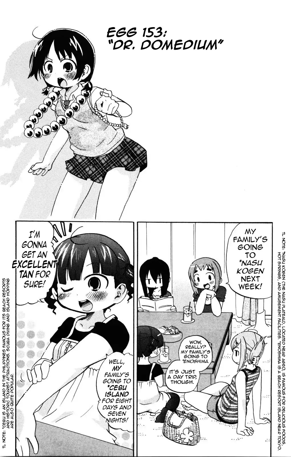 Mitsudomoe Chapter 153 page 1 - Chapter 153: Dr. Domedium