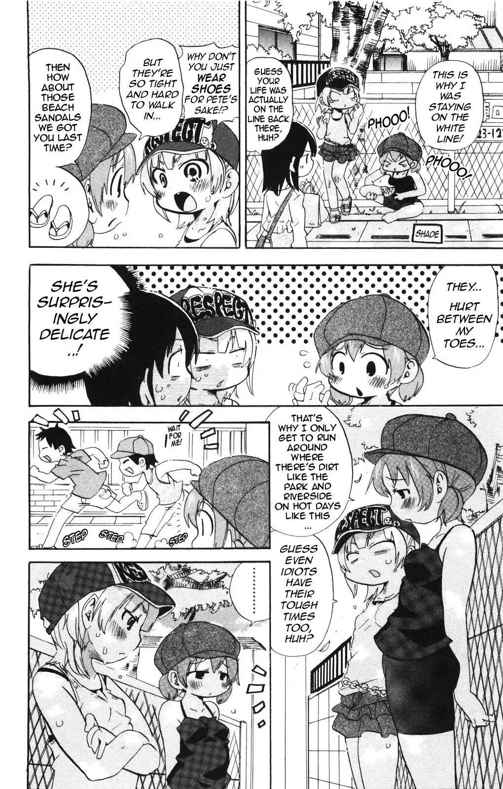 Mitsudomoe Chapter 154 page 11 - Chapter 154: Girls Don't Wanna Have Sun