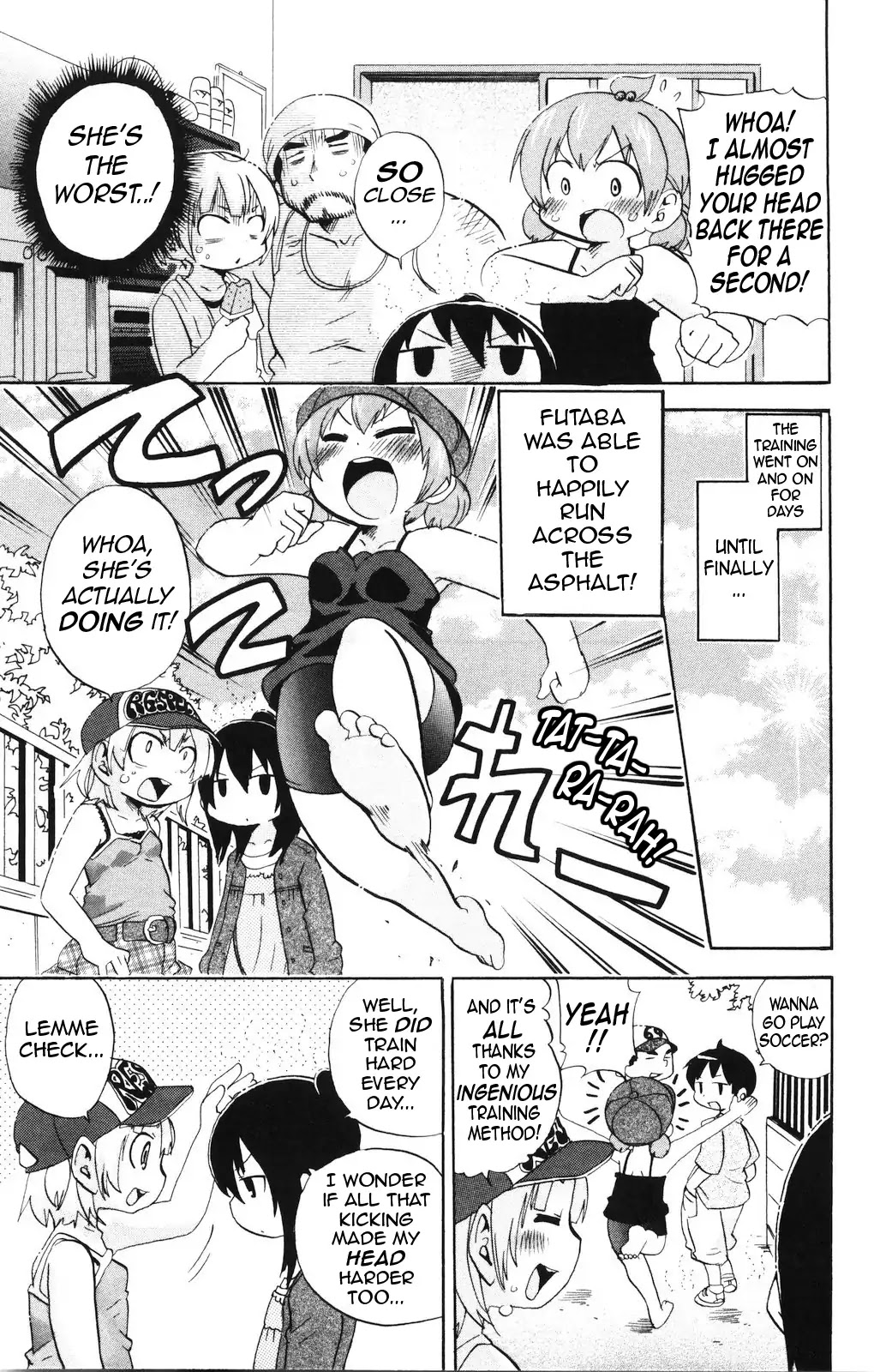 Mitsudomoe Chapter 154 page 14 - Chapter 154: Girls Don't Wanna Have Sun
