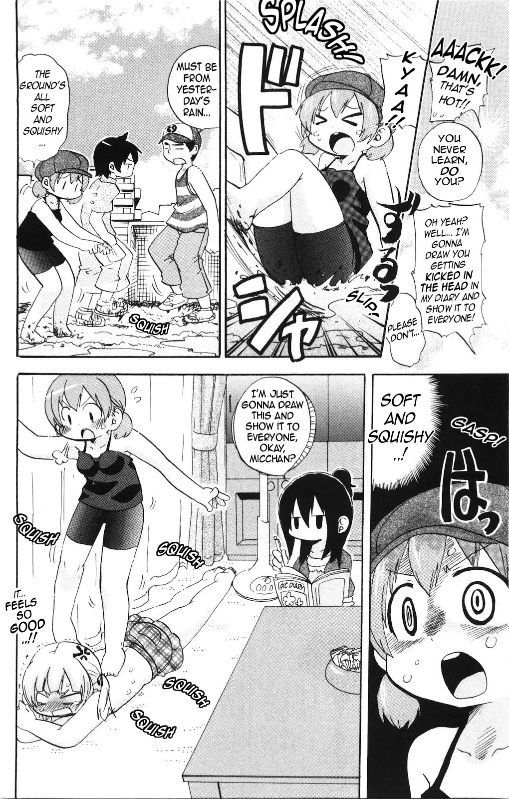 Mitsudomoe Chapter 154 page 15 - Chapter 154: Girls Don't Wanna Have Sun