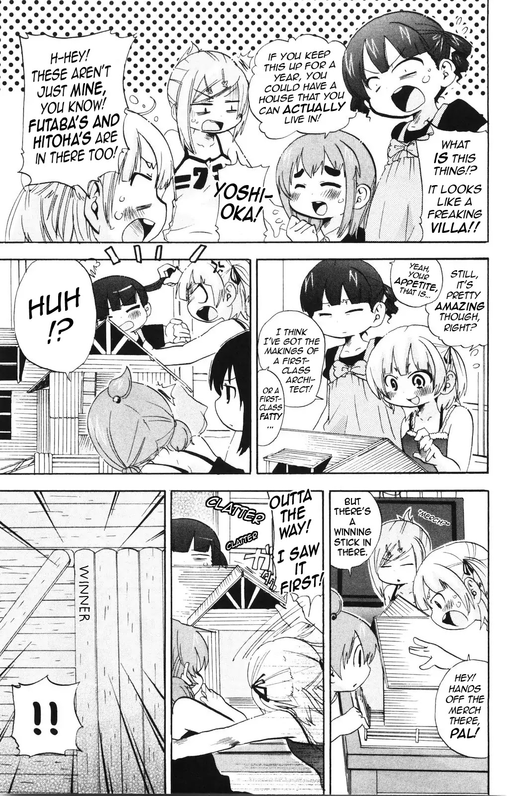 Mitsudomoe Chapter 155 page 3 - Chapter 155: Big Sis is a First-Class Architect