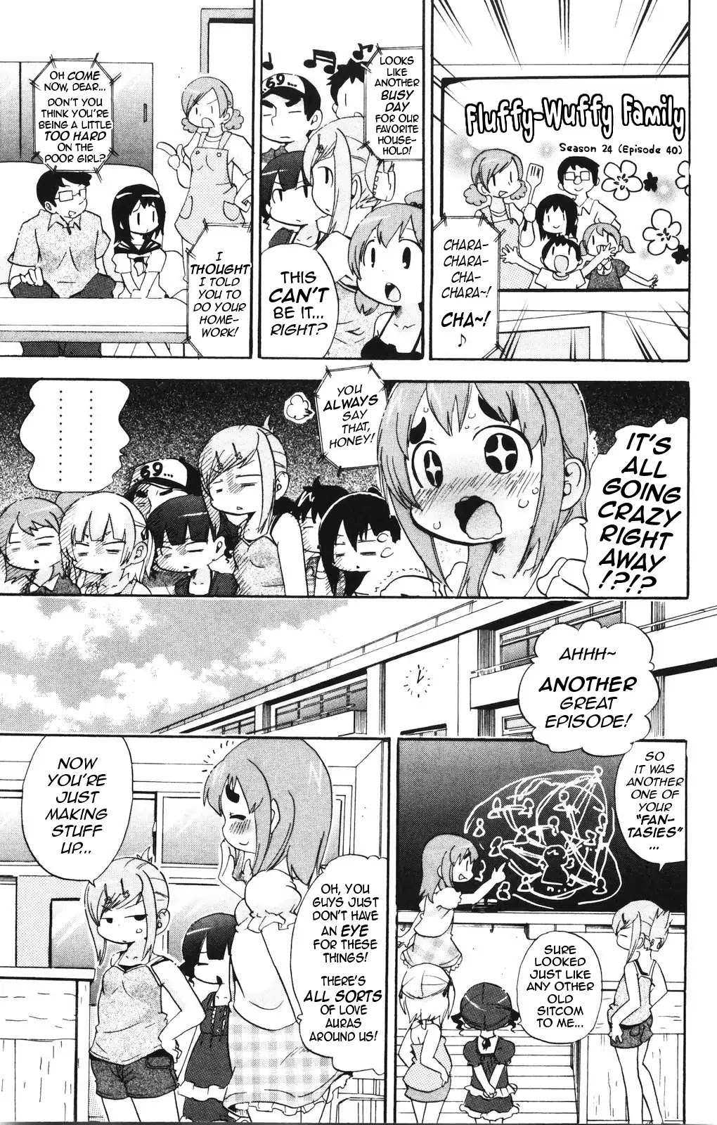 Mitsudomoe Chapter 156 page 3 - Chapter 156: The Secret Code is 143