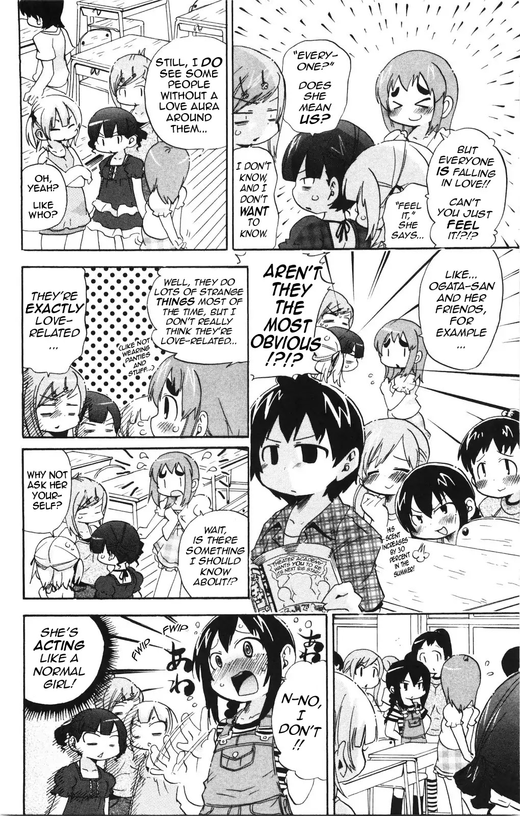 Mitsudomoe Chapter 156 page 4 - Chapter 156: The Secret Code is 143