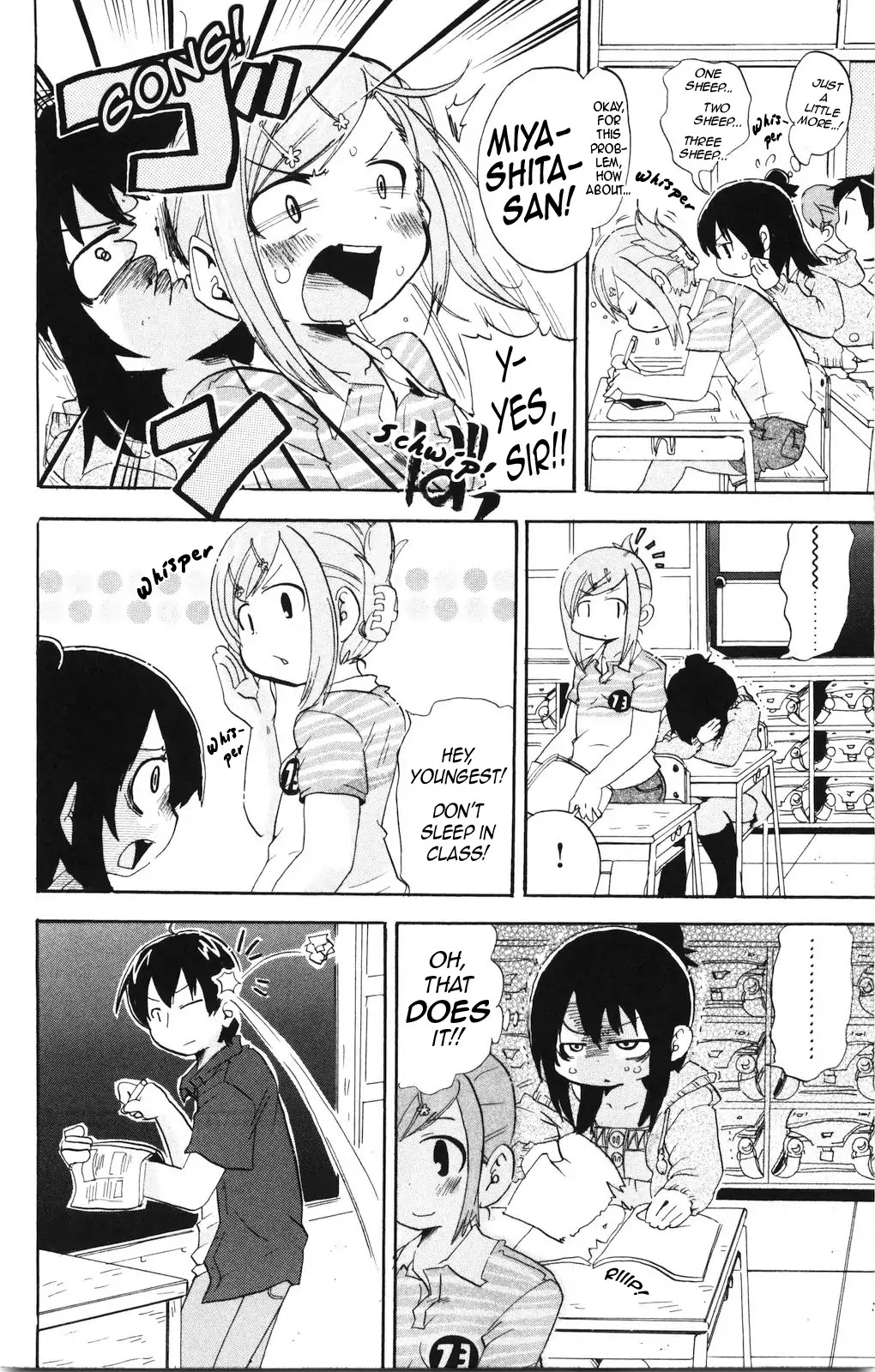 Mitsudomoe Chapter 158 page 6 - Chapter 158: The One and Only Head in View