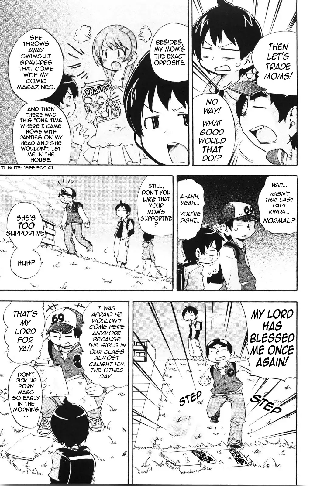 Mitsudomoe Chapter 161 page 3 - Chapter 161: My Lord, Please Give Me More Mags