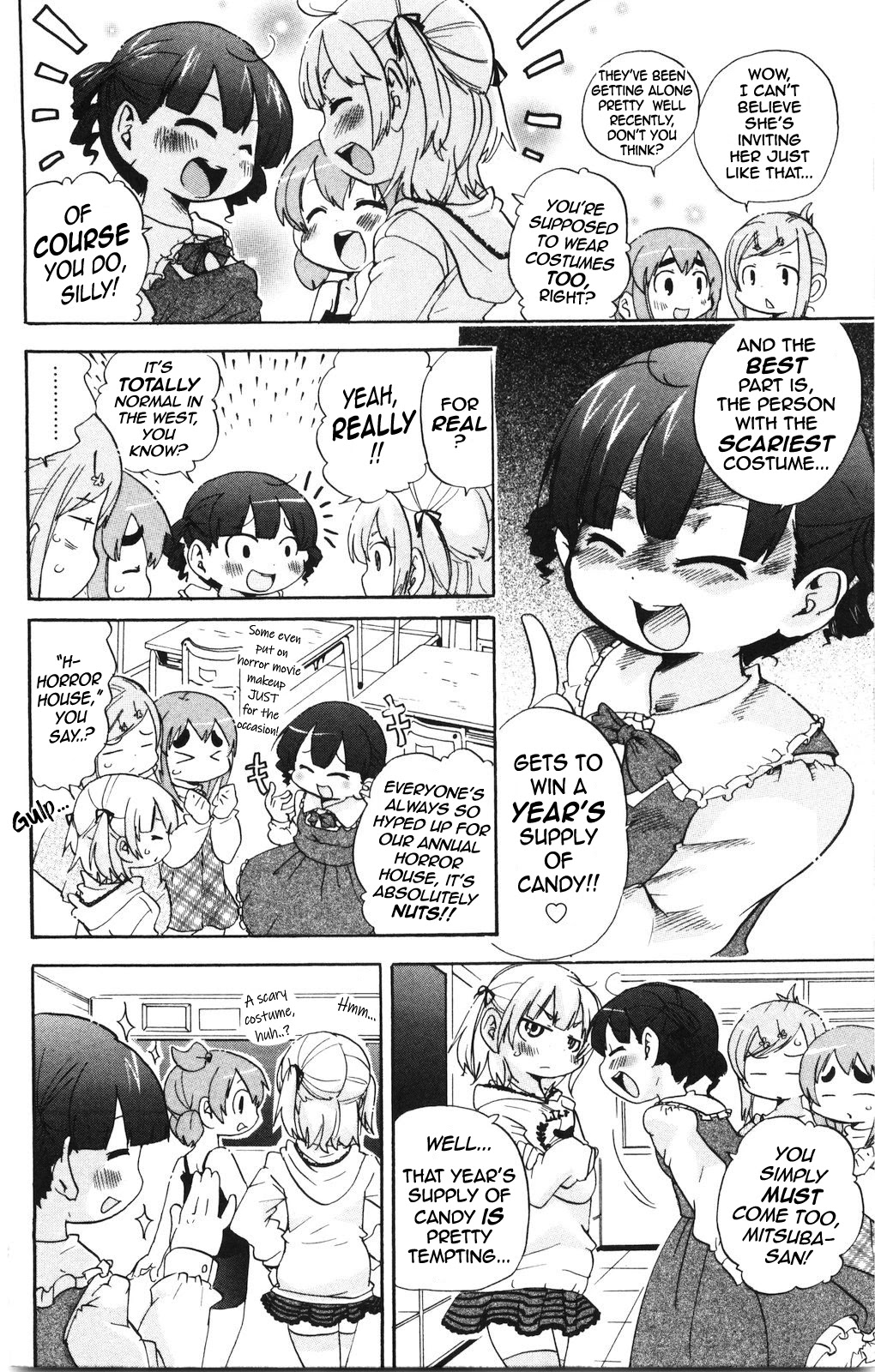Mitsudomoe Chapter 162 page 2 - Chapter 162: Rocko's Modern Horror Show