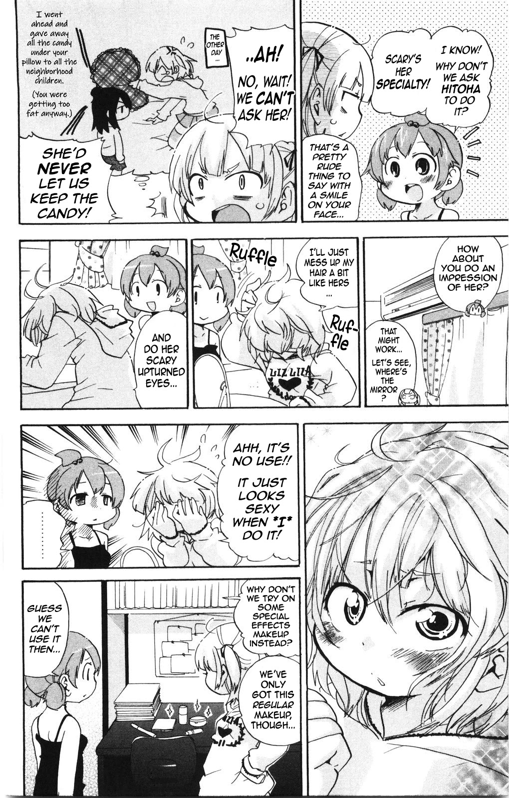 Mitsudomoe Chapter 162 page 4 - Chapter 162: Rocko's Modern Horror Show