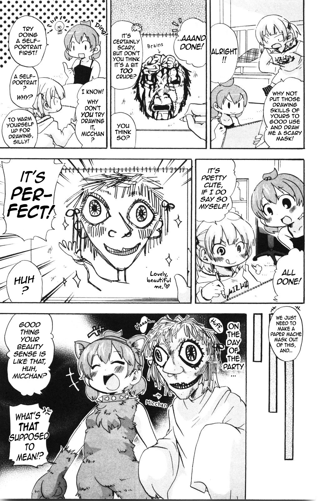 Mitsudomoe Chapter 162 page 5 - Chapter 162: Rocko's Modern Horror Show