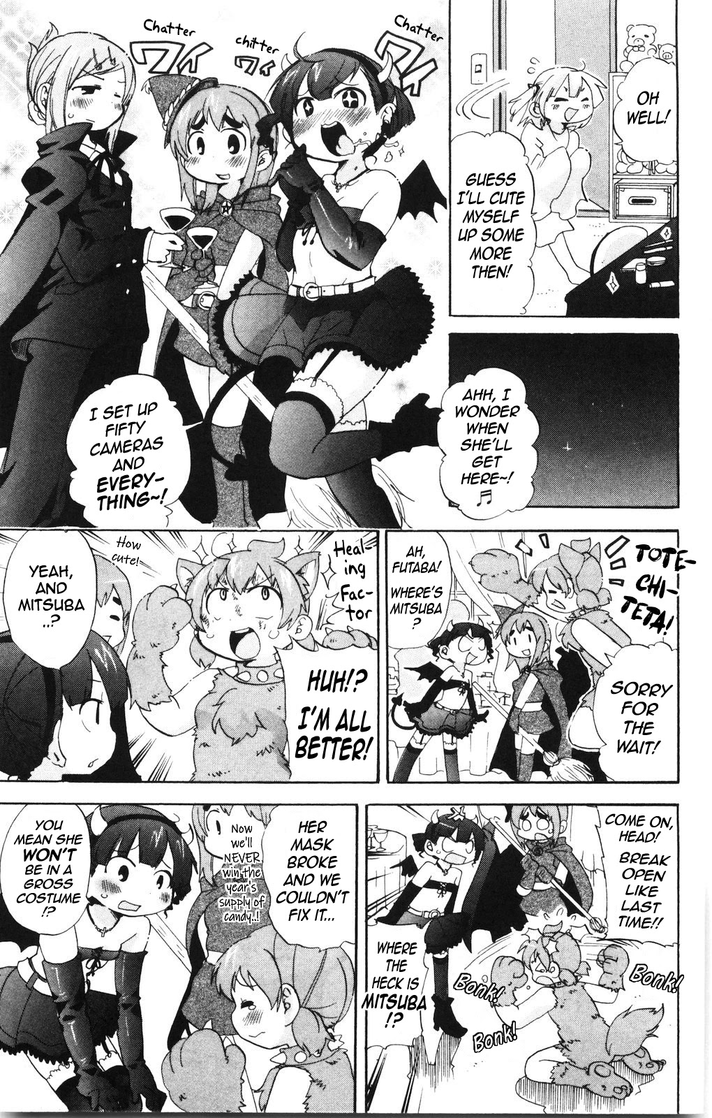 Mitsudomoe Chapter 162 page 7 - Chapter 162: Rocko's Modern Horror Show