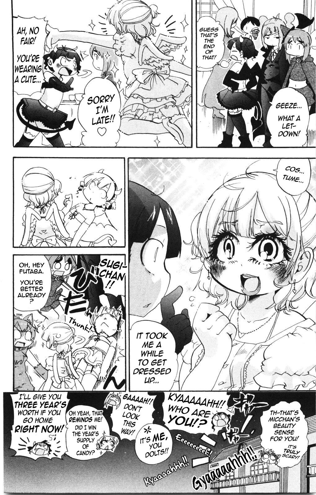 Mitsudomoe Chapter 162 page 8 - Chapter 162: Rocko's Modern Horror Show