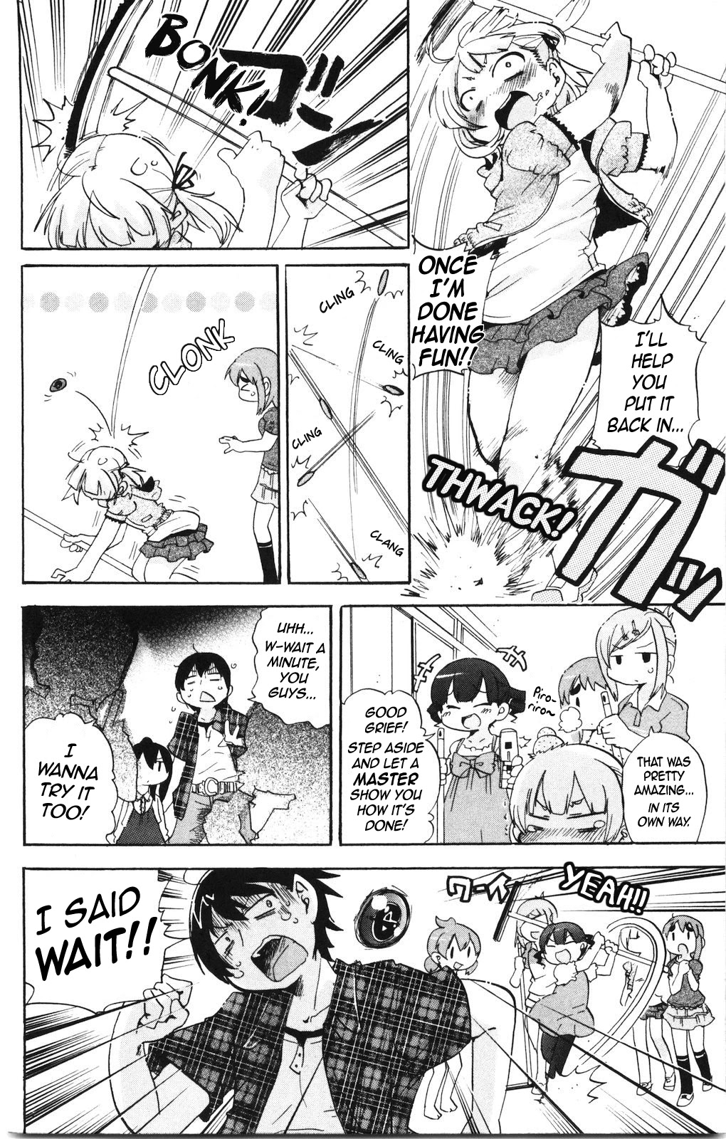 Mitsudomoe Chapter 163 page 6 - Chapter 163: Super Gachio Golf