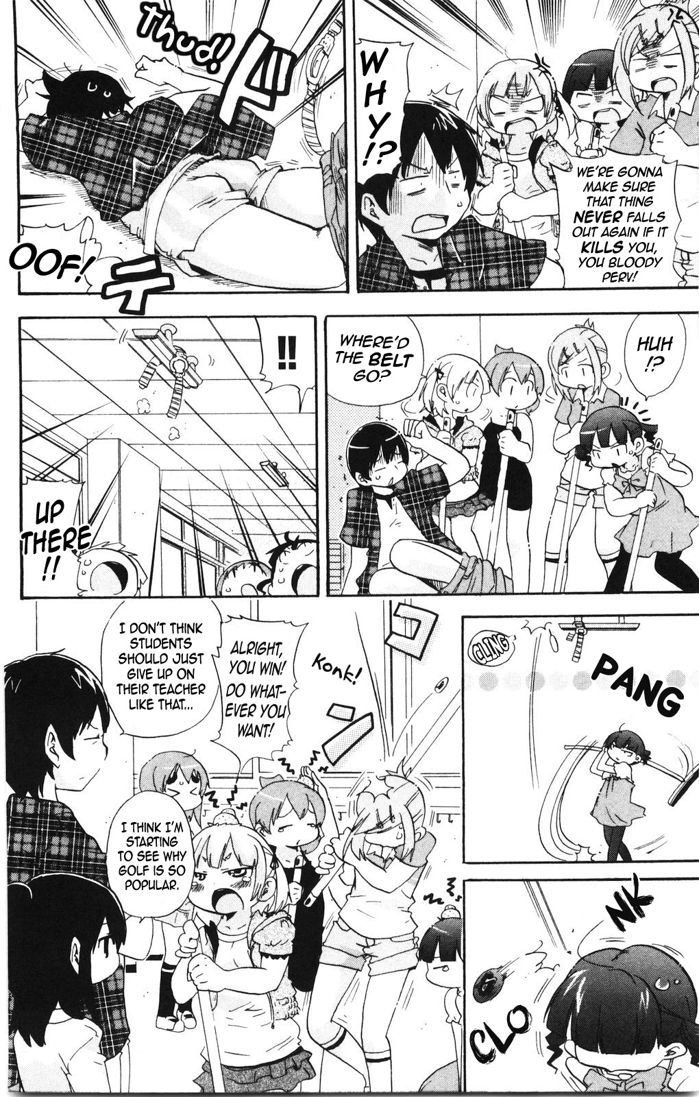 Mitsudomoe Chapter 163 page 8 - Chapter 163: Super Gachio Golf