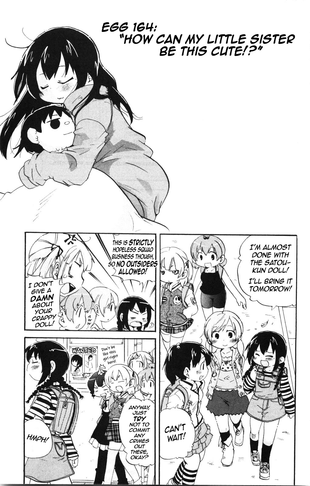 Mitsudomoe Chapter 164 page 1 - Chapter 164: How Can My Little Sister Be This Cute?